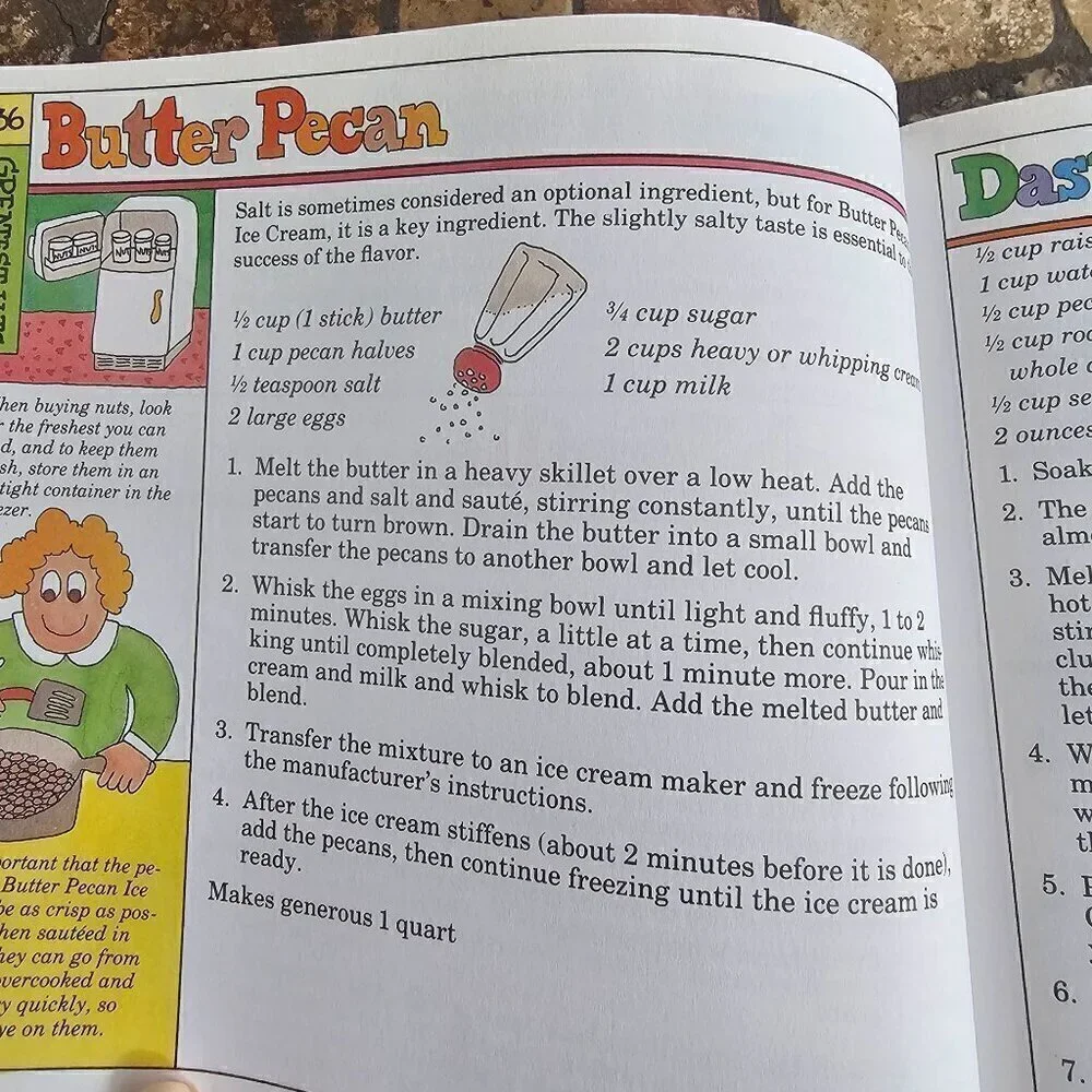 Ben & Jerry's Homemade Ice Cream & Dessert Book By Ben Cohen & Jerry Greenfield